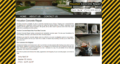 Desktop Screenshot of houstonconcreterepair.net